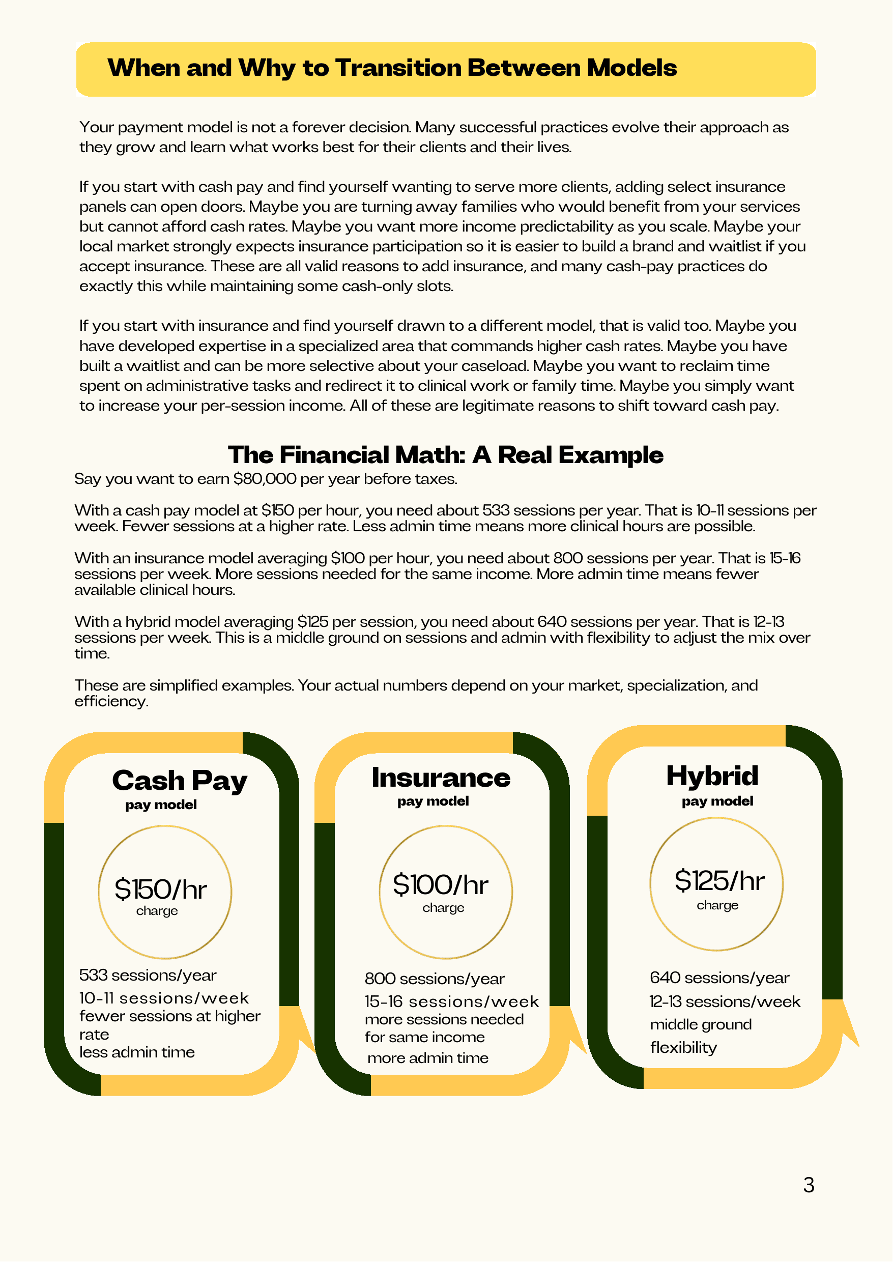 Cash Pay vs. Insurance: Choosing Your Payment Model — Page 3