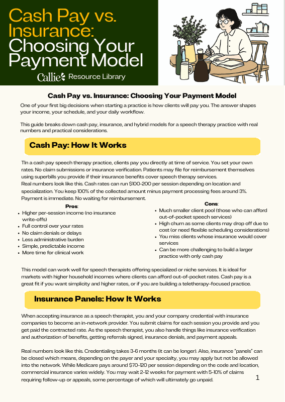 Cash Pay vs. Insurance: Choosing Your Payment Model preview