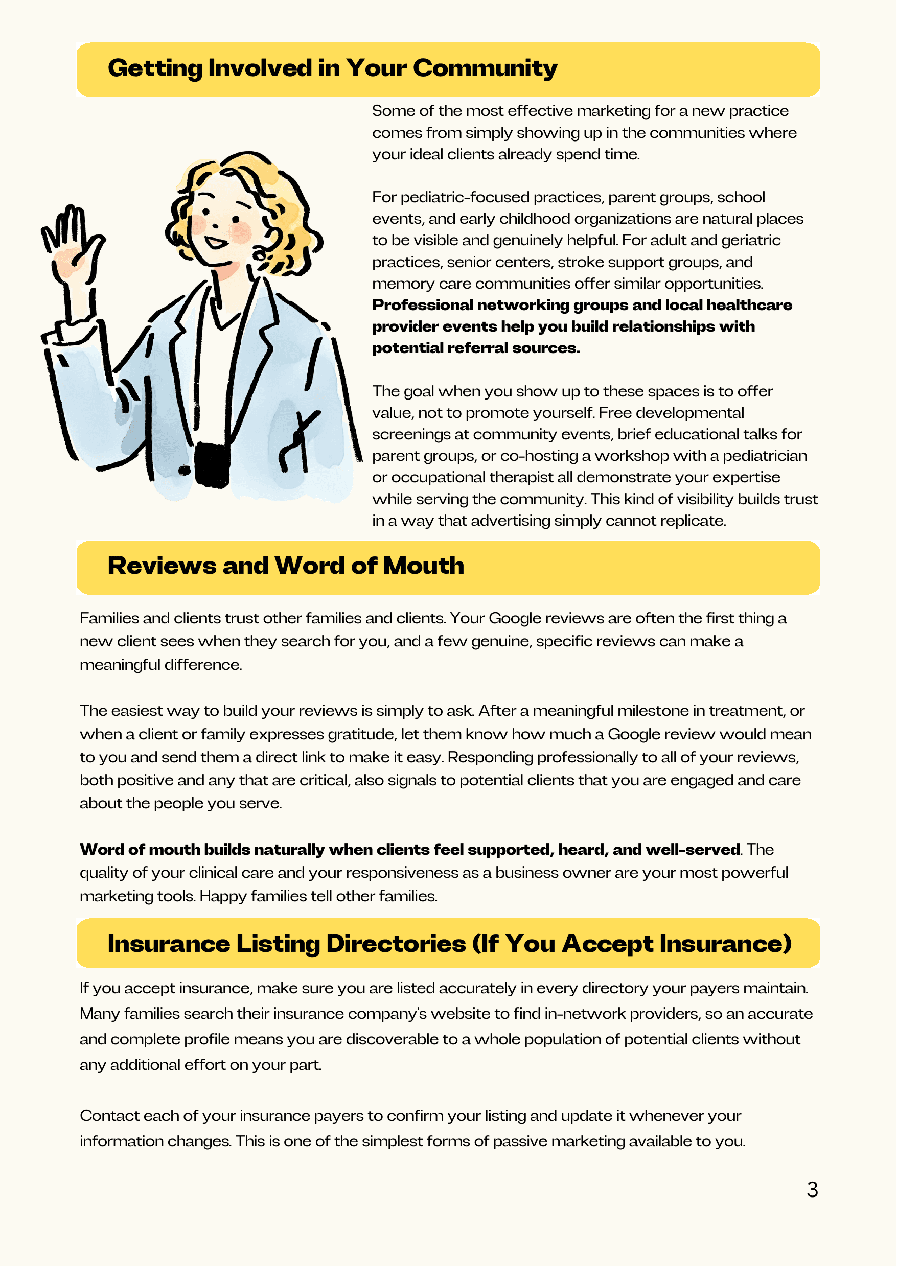 Marketing Basics for Your New SLP Private Practice — Page 3