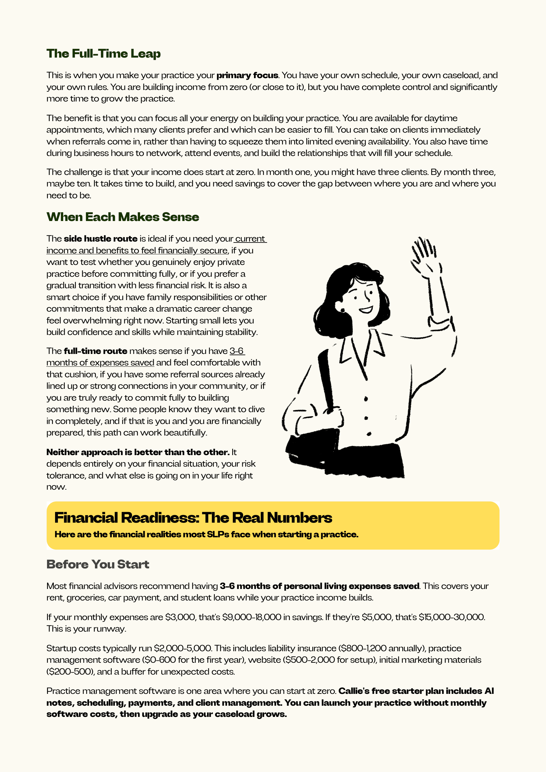 Should I Open a Private Practice? — Page 2