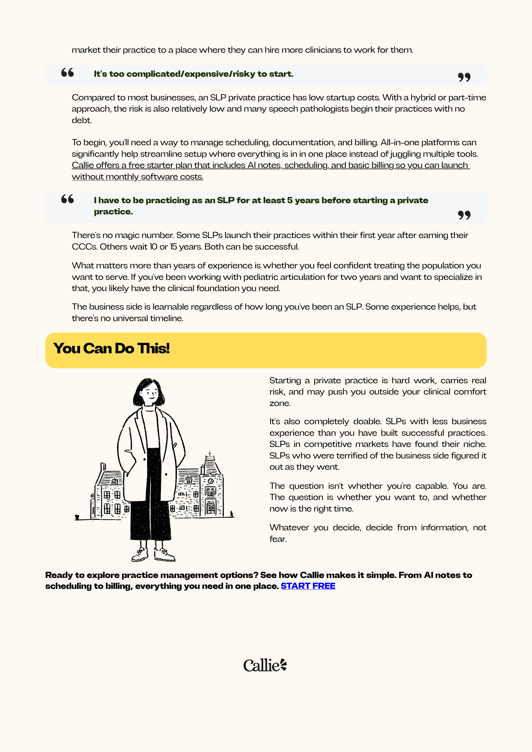 Should I Open a Private Practice? — Page 5